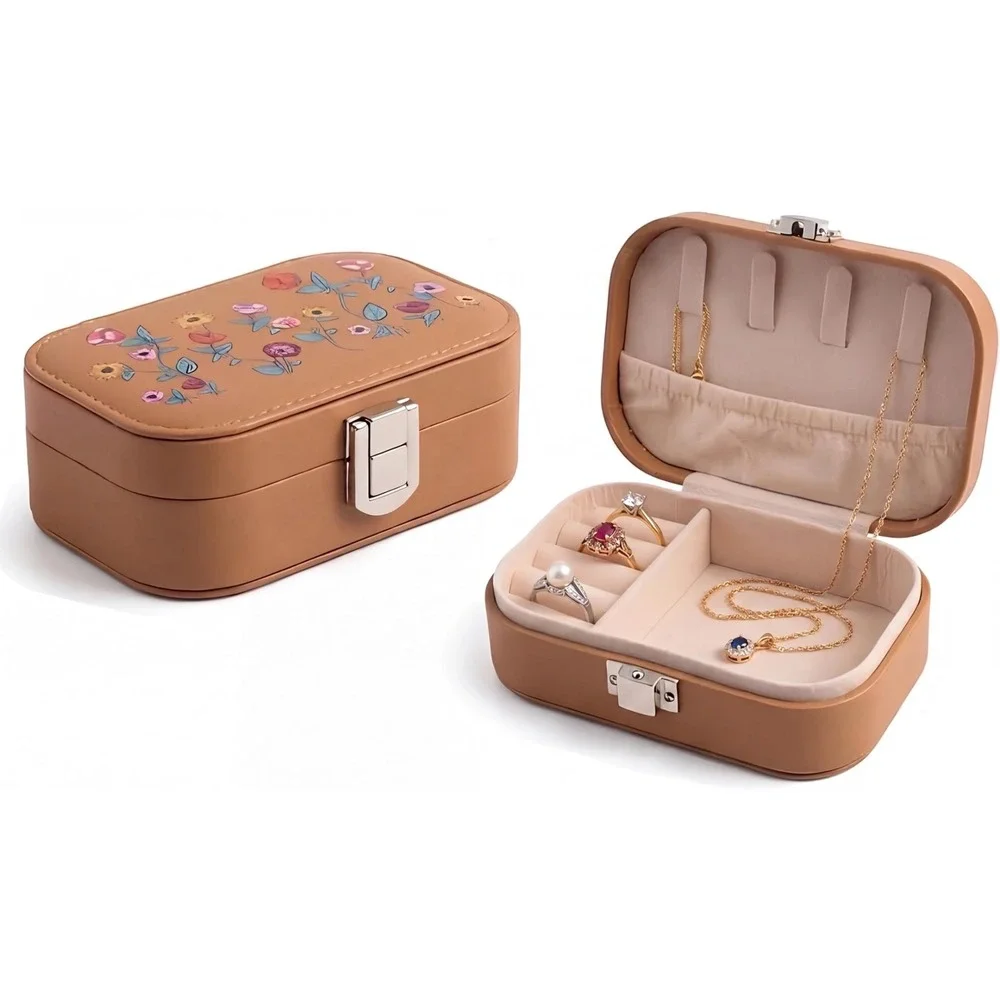 NWT Taylor Inspired Floral Jewelry Box Swiftie Bracelet Ring Necklace Organizer